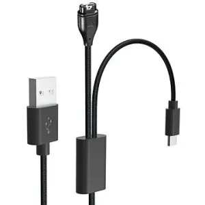 Tactical USB Nabíjací a Dátový Kábel 2 v 1 na Garmin Fenix 7 + USB-C #8328114