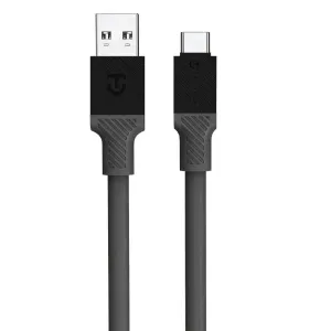 Tactical Fat Man kábel USB-A/USB-C - 1m - Sivá KP31178