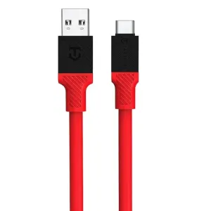 Tactical Fat Man kábel USB-A/USB-C - 1m - Červená KP31179