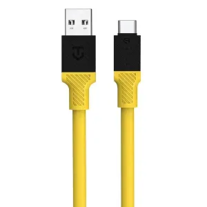 Tactical Fat Man kábel USB-A/USB-C - 1m - Žltá KP31180
