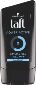 Schwarzkopf Taft Power Active 150 ml gél na vlasy pre mužov