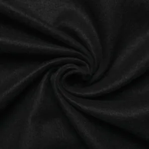Odrezok - Látka mäkký filc/ plsť farba čierna