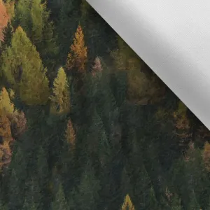 Látka s potlačou nepremokavý polyester TD/NS maľba les