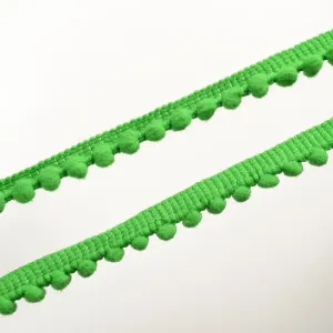 Prámik s brmbolcami 0,5cm farba zelená / 18,5m