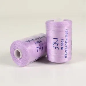Polyesterová niť NTF 1000 farba lila