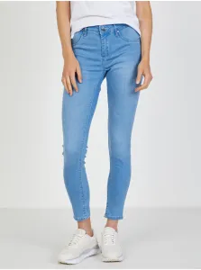 Light Blue Women's Shortened Skinny Fit Jeans TALLY WEiJL - Women #733098