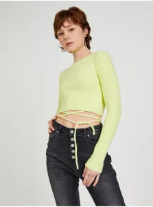 Neon green short sweater TALLY WEiJL - Women #1065824