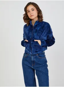 Dark blue womens zipper sweatshirt TALLY WEiJL - Women #1064935