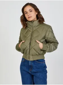 Khaki quilted jacket TALLY WEiJL - Women #1064868