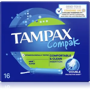 Tampax Compak Super tampóny s aplikátorom 16 ks #4350948