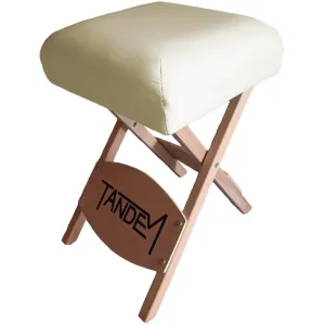 Skladacia stolička k masérskemu stolu Tandem Farba: krémová