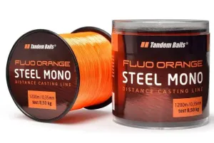 Silon Steel Mono Fluo orange Tandem Baits Dĺžka: 600m / priemer: 0,35mm / 8,10kg