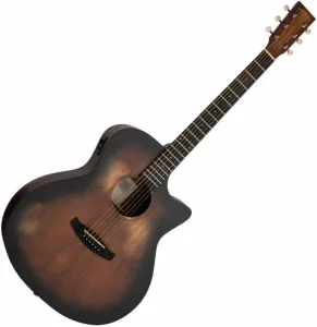 Tanglewood TW OT 4 VC E Natural Distressed Elektroakustická gitara Jumbo