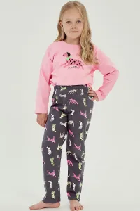 Dievčenské pyžamo Taro Ruby - bavlna Ružová 98