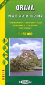 TM 5007 Orava 1:50 000 – Magura, Beskydy, prieh. – slov