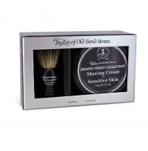 Jermyn Street Collection sada na holenie, štetku Pure Badger + mydlo na holenie Sensitive Skin 150 g