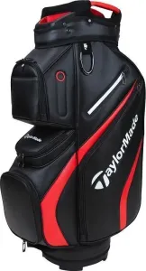TaylorMade Deluxe Black/Red Cart Bag