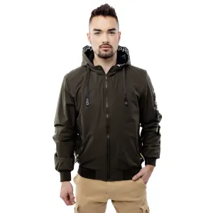 Men's transition jacket GLANO - khaki #982704