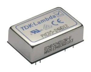 Tdk-Lambda Pxc05-24Wd15 Dc-Dc Converter, 2 O/p, 5.7W
