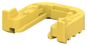 Amp - Te Connectivity 1703810-1 Mounting Clip, Pbt Gf, Yellow