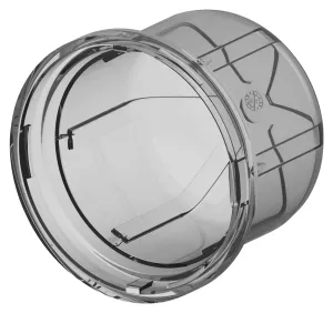Te Connectivity 2329013-2 Led Lens, Dome, Pc, Grey, 40Mm