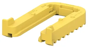 Te Connectivity 1564411-1 Mounting Clip, Pbt Gf, Yellow
