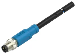 Te Connectivity T4061110004-001. Sensor Cord, 4P M8 Plug-Free End, 19.7