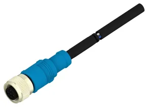 Te Connectivity T4161310005-005 Sensor Cord, 5P M12 Rcpt-Free End, 16.4'