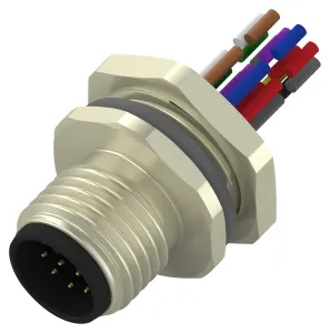 Te Connectivity T4171230012-001 Sensor Cord, M12 Cir Plug-Free End