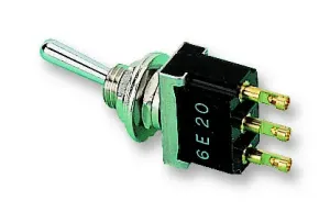 Alcoswitch - Te Connectivity Ftr0904 Switch, Dpdt, 6A, 250Vac, On-(On)