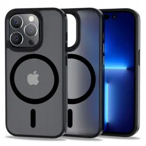 Tech-protect Magmat MagSafe Apple iPhone 12/12 Pro Matte čierna