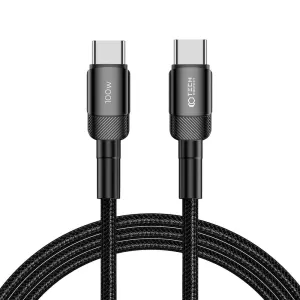 KABEL TECH-PROTECT ULTRABOOST EVO TYPE-C CABLE PD100W/5A 200CM BLACK
