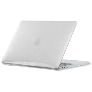 Tech-Protect SmartShell púzdro MacBook Air 13 2018-2020, Glitter clear