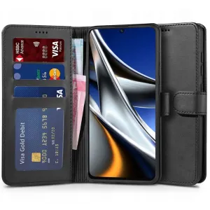 Tech-Protect Wallet knížkové pouzdro na Xiaomi Poco X4 Pro 5G, černé