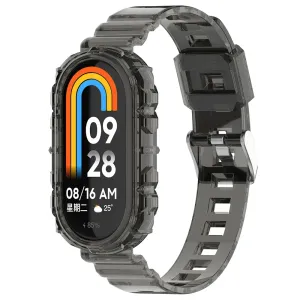 Techsuit - Remienok na hodinky - Xiaomi Mi Band 8 / 8 NFC - Čierna KP29291