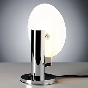 TECNOLUMEN Stolná lampa De Stijl, pochrómovaná