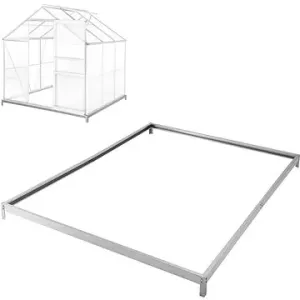 Základňa pre skleník 190 × 190 × 12 cm
