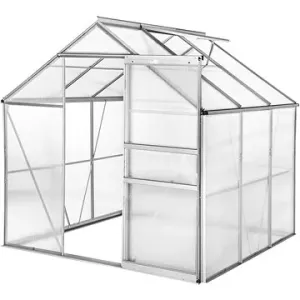 Polykarbonátový skleník bez základne 190 × 185 × 195 cm