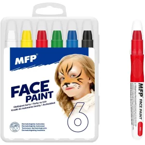 RAPPA - Farby na tvár - make-up 6ks set
