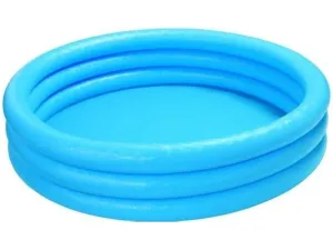INTEX Bazén nafukovací, CRYSTAL, 168x38cm, modrý 58446