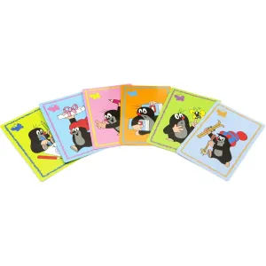 Čierny Peter Krtko spoločenská hra - karty v krabičke 6x9cm #1190516