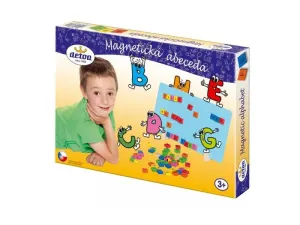 Dětské magnetické puzzle DETOA Abeceda #1806605