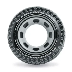 Nafukovací kruh pneumatika Intex 56268 114 cm varianta: čierna