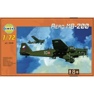 Aero MB-200 Model 1:72 22,3x31,2cm v krabici 35x22x5cm