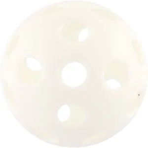 Floorball lopta plast priemer 7cm asst 2 farby v sáčku
