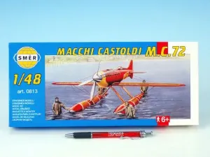 Macchi Castoldi M.C.72 Model 1: 17, v krabici 31x13,5x3,5cm