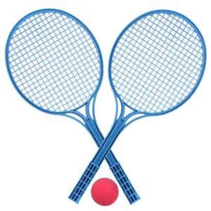 Soft tenis plast farebný+ loptička v sieťke