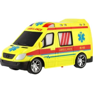 Teddies Auto RC ambulancia 20 cm na diaľkové ovládanie 27 MHz