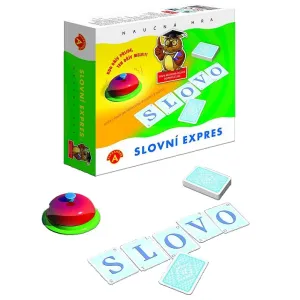 Slovný expres spoločenská hra v krabici 19,5x18,5x5cm
