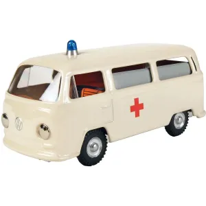 VW Ambulancia Kovap Auto kov 12cm 1: v krabičke